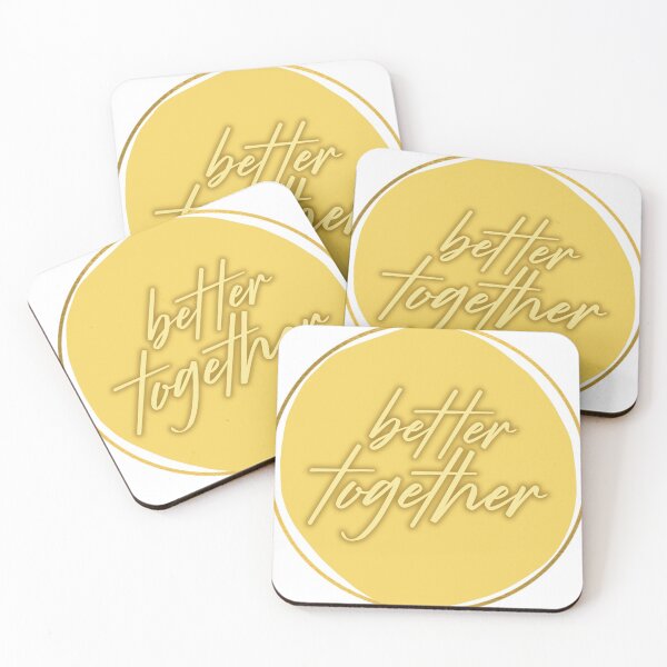 Item preview, Better Together in gold designed and sold by Cata-mcd.