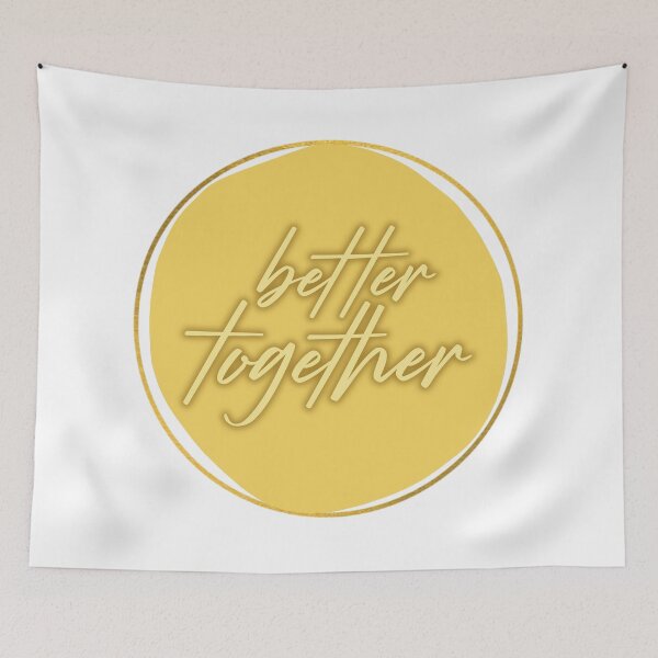 Item preview, Better Together in gold designed and sold by Cata-mcd.