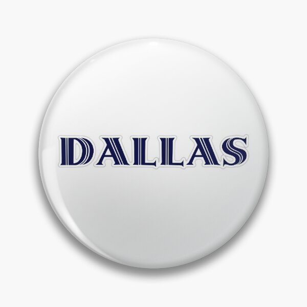 Item preview, DALLAS - Nametag for DALLAS Roman Style in Blue designed and sold by ferretmaes.