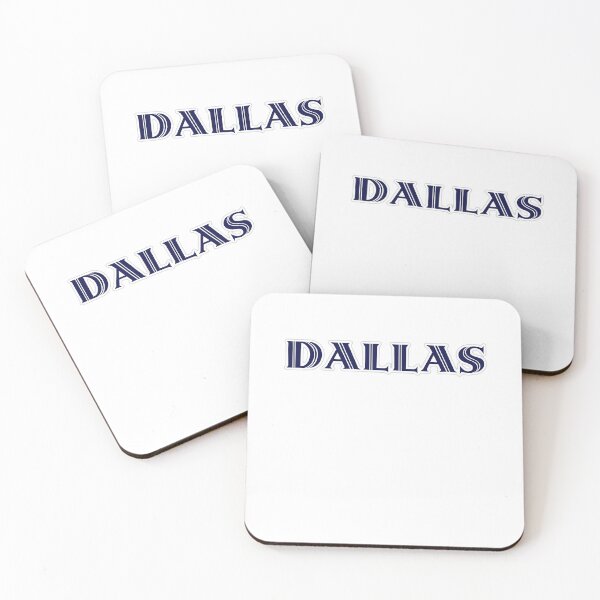 Item preview, DALLAS - Nametag for DALLAS Roman Style in Blue designed and sold by ferretmaes.