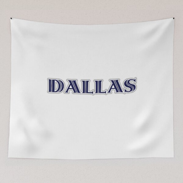 Item preview, DALLAS - Nametag for DALLAS Roman Style in Blue designed and sold by ferretmaes.