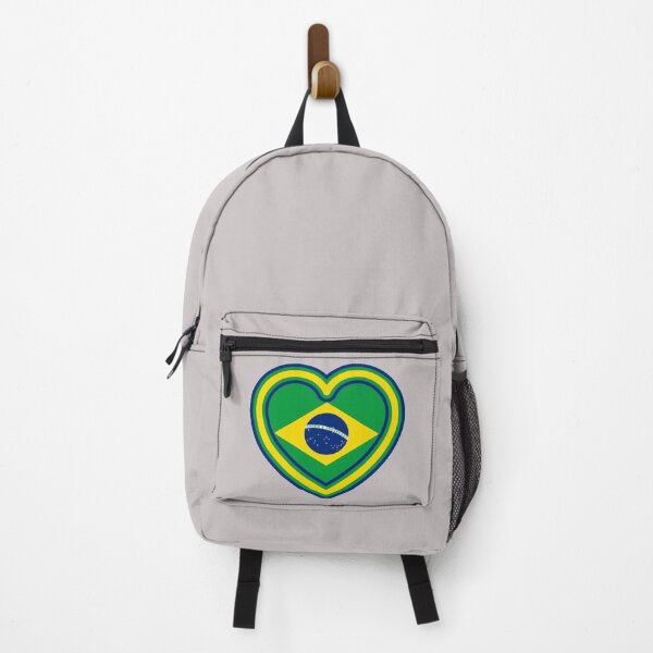 Item preview, Love Heart Brazil Flag designed and sold by Tracey Bryant.