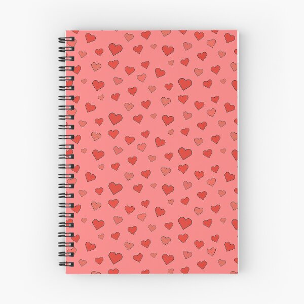Item preview, Super Simple Minimalistic Light Red Hearts Pattern Set designed and sold by Barolina.