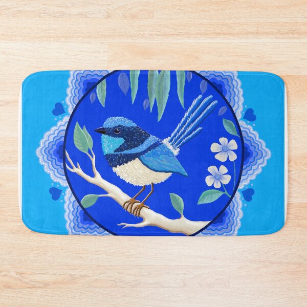 Item preview, Splendid Blue Wren designed and sold by Soozie Wray.