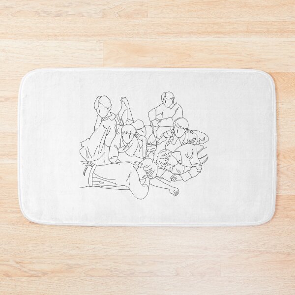 Item preview, 7 Bangtan Boys Looking at You -Line Art ver. designed and sold by kpupsister.