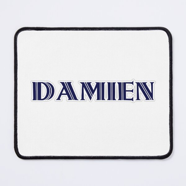 Item preview, DAMIEN - Nametag for DAMIEN Roman Style in Blue designed and sold by ferretmaes.