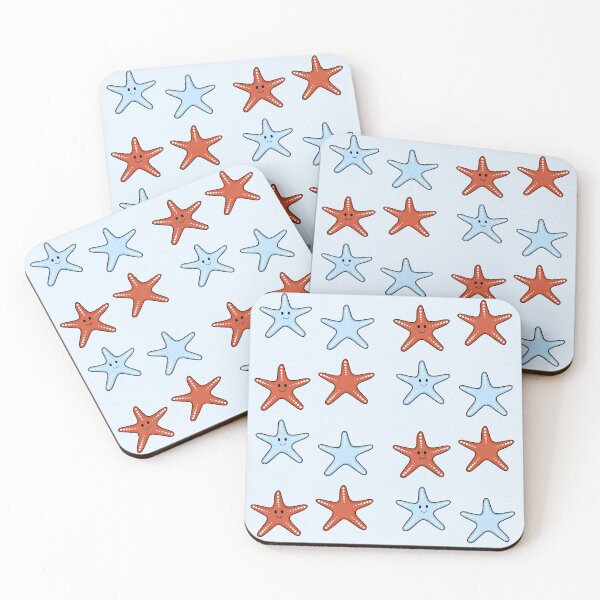 Item preview, Super adorable colorful starfish pattern ( pack ), perfect summer pattern designed and sold by Barolina.