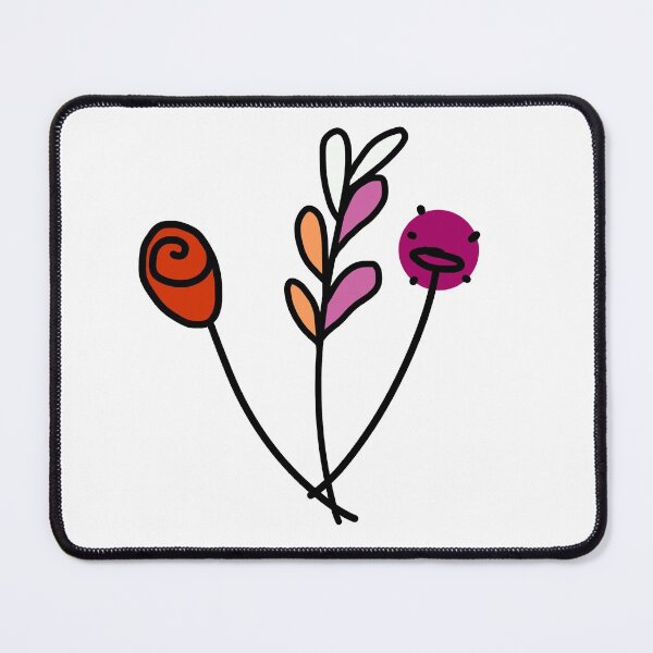 Item preview, Subtle lesbian pride flag flowers designed and sold by Valentine145.
