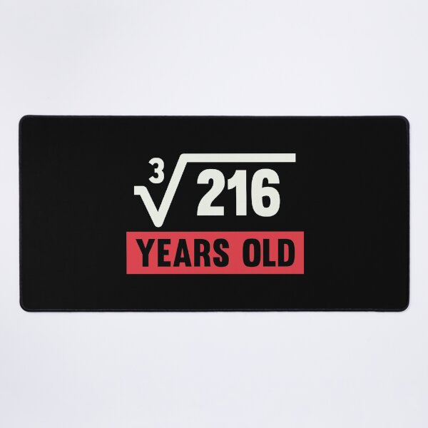 Item preview, Cube Root Of 216 - 6 Years Old Birthday Gift  designed and sold by kindxinn.