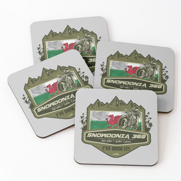 Item preview, Snowdonia 360 Wales Motorcycle Ive Done It! Sticker T-Shirt 03 designed and sold by OuterShellUK.