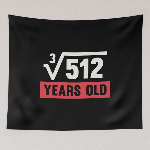 Item preview, Cube Root Of 512 - 8 Years Old Birthday Gift  designed and sold by kindxinn.