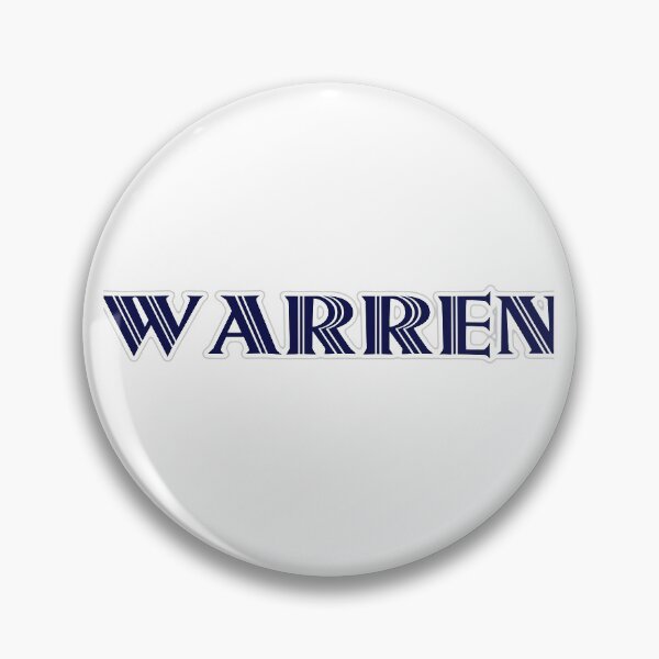 Item preview, WARREN - Nametag for WARREN Roman Style in Blue designed and sold by ferretmaes.