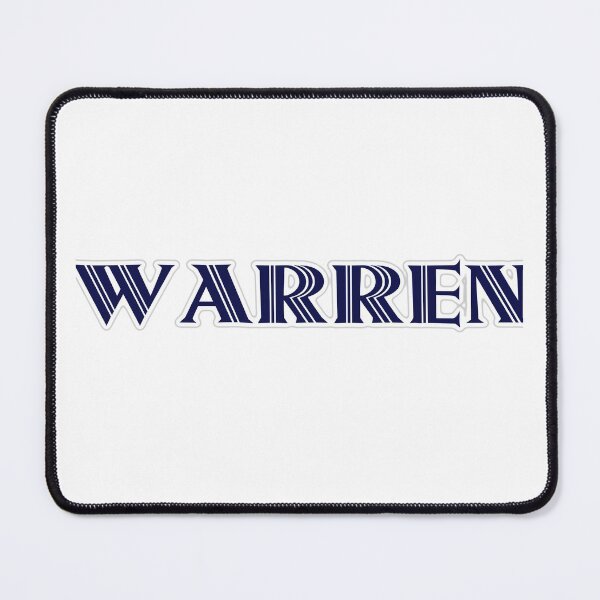 Item preview, WARREN - Nametag for WARREN Roman Style in Blue designed and sold by ferretmaes.