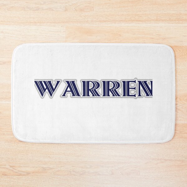 Item preview, WARREN - Nametag for WARREN Roman Style in Blue designed and sold by ferretmaes.