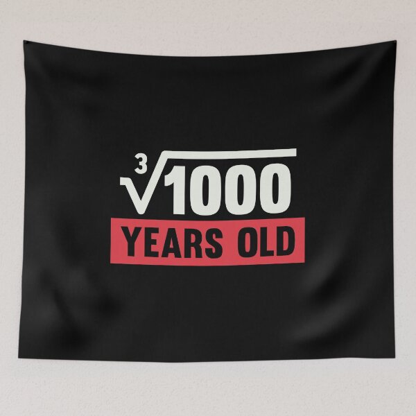 Item preview, Cube Root Of 1000 - 10 Years Old Birthday Gift  designed and sold by kindxinn.