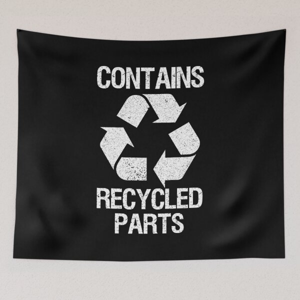 Item preview, Contains Recycled Parts designed and sold by TeddyTees21.