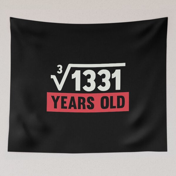 Item preview, Cube Root Of 1331 - 11 Years Old Birthday Gift  designed and sold by kindxinn.