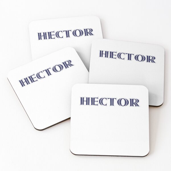 Item preview, HECTOR - Nametag for HECTOR Roman Style in Blue designed and sold by ferretmaes.