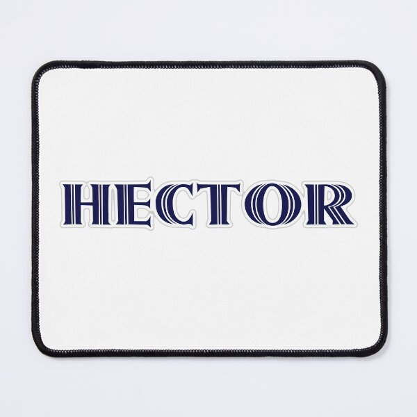 Item preview, HECTOR - Nametag for HECTOR Roman Style in Blue designed and sold by ferretmaes.