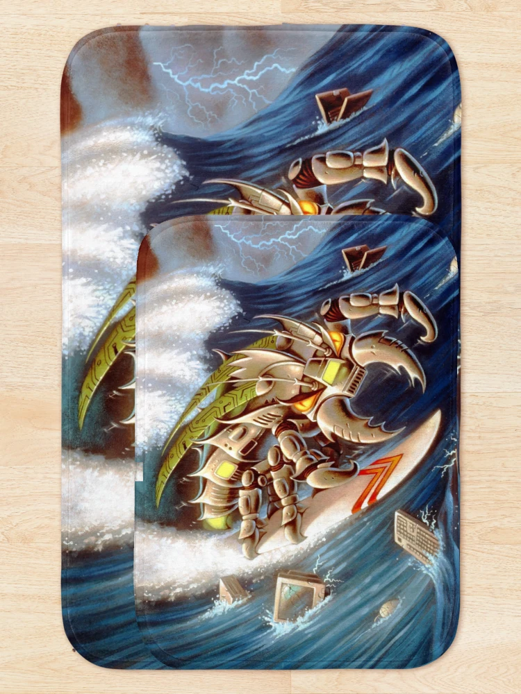 Thumbnail 5 of 6, Bath Mat, Surfing the Net Computer Bug designed and sold by Shadowlight21.