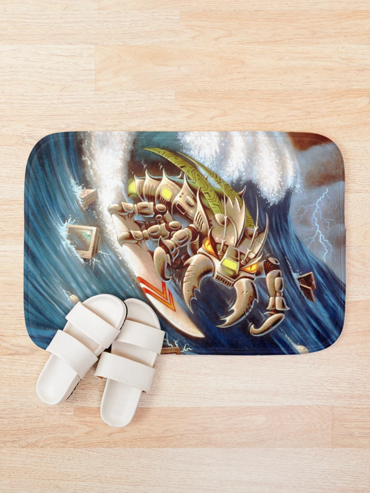 Thumbnail 1 of 6, Bath Mat, Surfing the Net Computer Bug designed and sold by Shadowlight21.