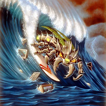 Artwork thumbnail, Surfing the Net Computer Bug by Shadowlight21