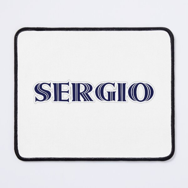 Item preview, SERGIO - Nametag for SERGIO Roman Style in Blue designed and sold by ferretmaes.