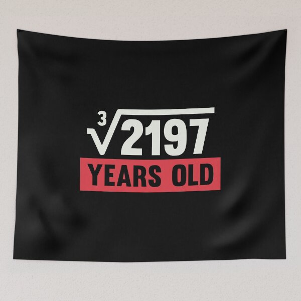 Item preview, Cube Root Of 2197 - 13 Years Old Birthday Gift  designed and sold by kindxinn.