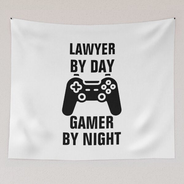 Item preview, Lawyer  By Day Gamer By Night  designed and sold by Yay Design.