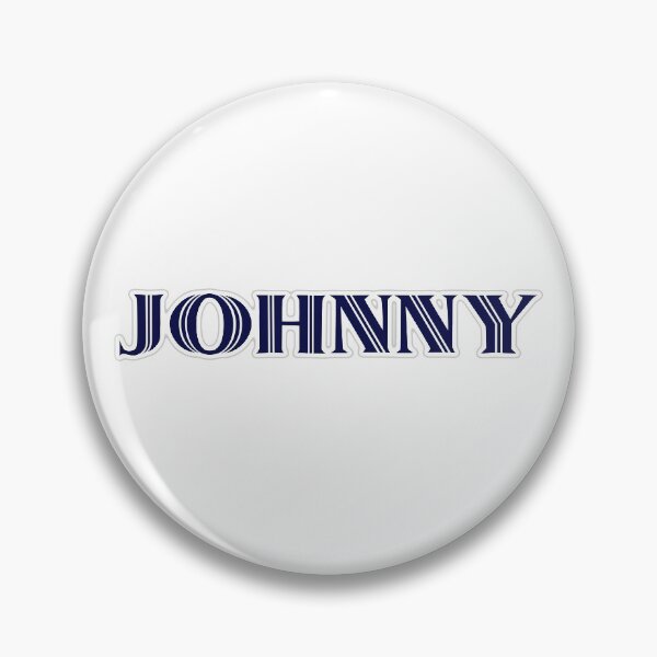 Item preview, JOHNNY - Nametag for JOHNNY Roman Style in Blue designed and sold by ferretmaes.