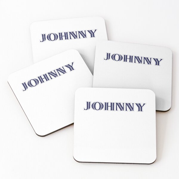 Item preview, JOHNNY - Nametag for JOHNNY Roman Style in Blue designed and sold by ferretmaes.
