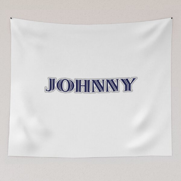 Item preview, JOHNNY - Nametag for JOHNNY Roman Style in Blue designed and sold by ferretmaes.
