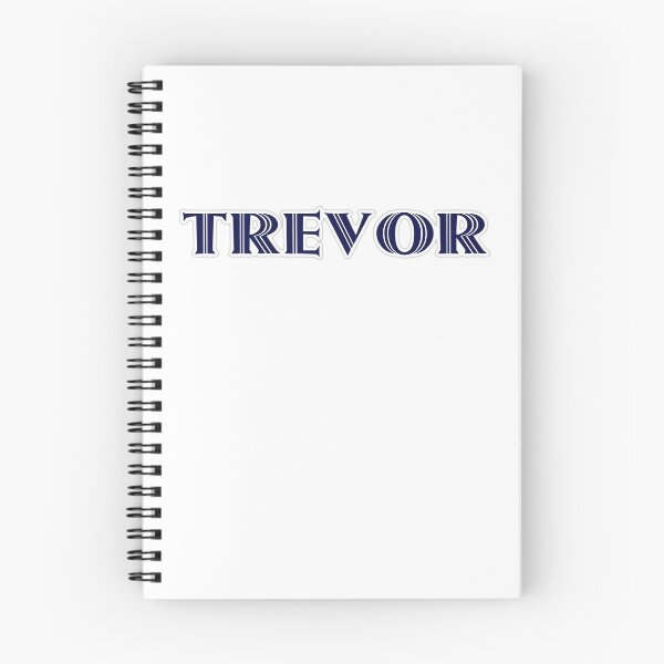 Item preview, TREVOR - Nametag for TREVOR Roman Style in Blue designed and sold by ferretmaes.