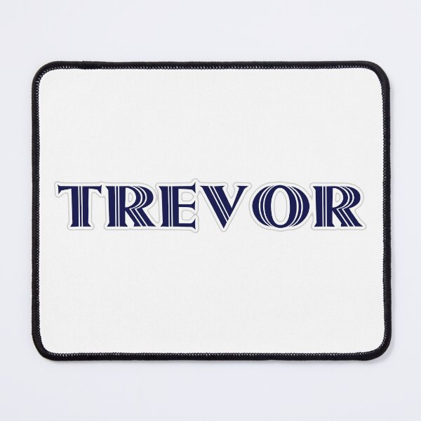 Item preview, TREVOR - Nametag for TREVOR Roman Style in Blue designed and sold by ferretmaes.