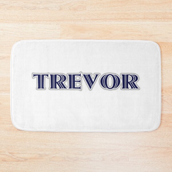Item preview, TREVOR - Nametag for TREVOR Roman Style in Blue designed and sold by ferretmaes.