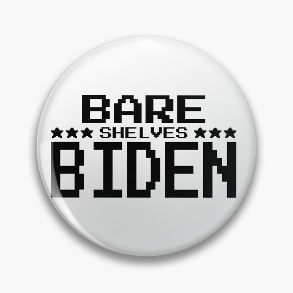 Item preview, pixel art style bare shelves biden designed and sold by ezps.