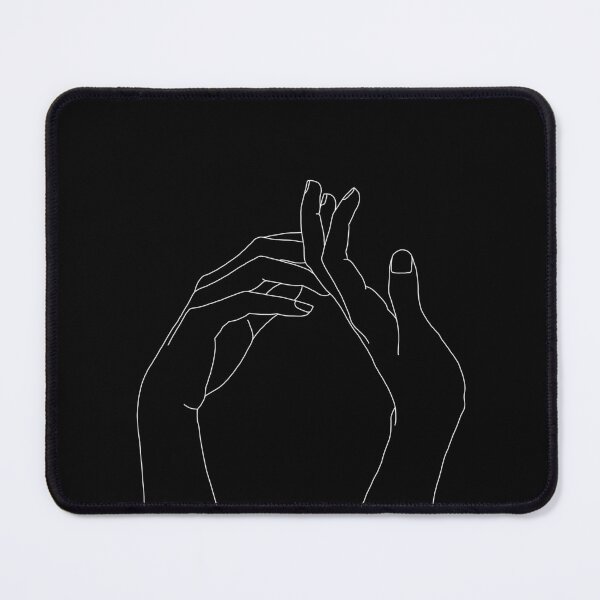 Item preview, Hands one line illustration - Abi Black designed and sold by TheColourStudy.