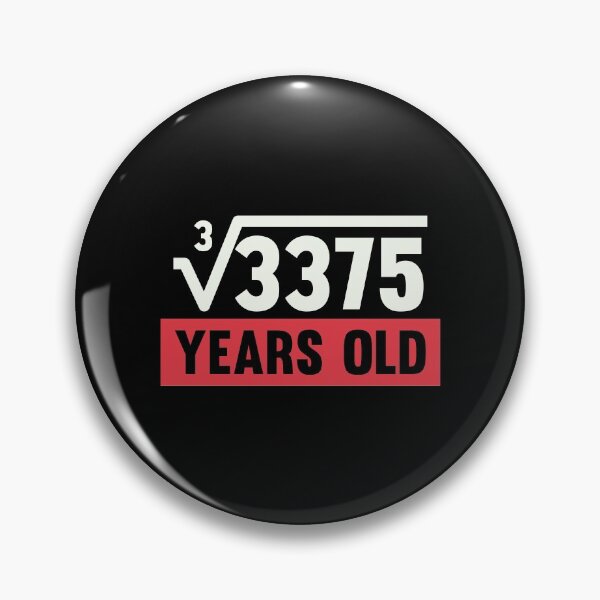 Item preview, Cube Root Of 3375 - 15 Years Old Birthday Gift  designed and sold by kindxinn.