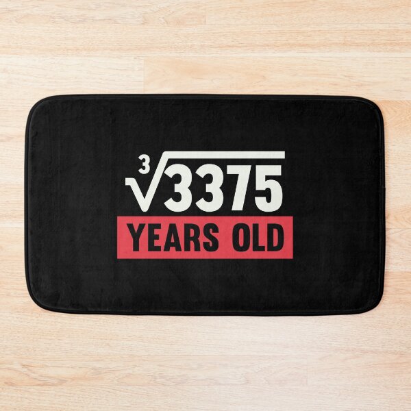 Item preview, Cube Root Of 3375 - 15 Years Old Birthday Gift  designed and sold by kindxinn.