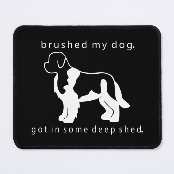 Item preview, Landseer Newfoundland Deep Shed | NickerStickers® on Redbubble designed and sold by NickerStickers.