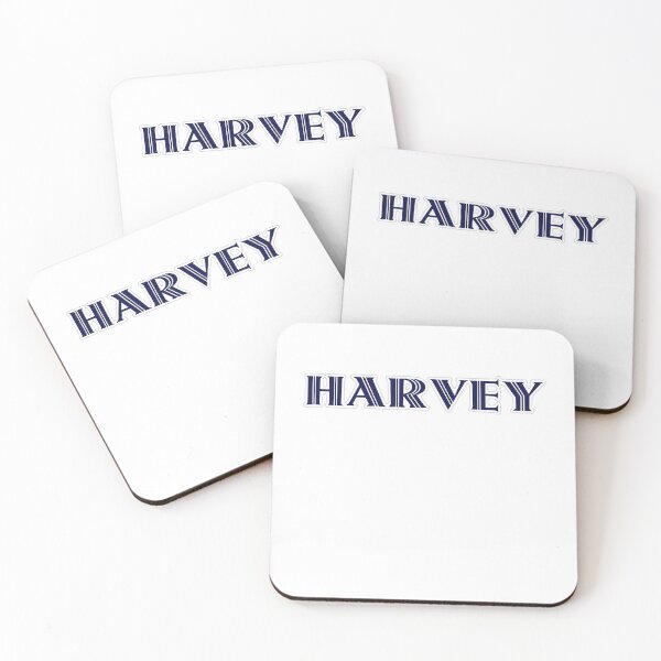 Item preview, HARVEY - Nametag for HARVEY Roman Style in Blue designed and sold by ferretmaes.