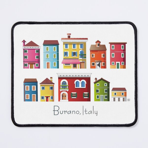 Item preview, Burano pattern, Italy designed and sold by adeillustrator.