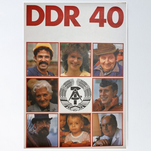 Item preview, Alemania Oriental celebra 40 años de comunismo y socialismo designed and sold by Cult45one.