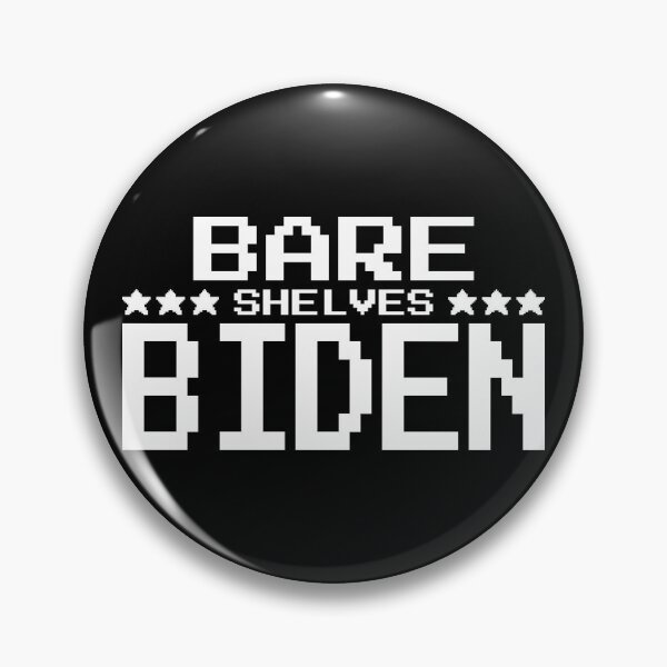 Item preview, pixel art style bare shelves biden designed and sold by ezps.