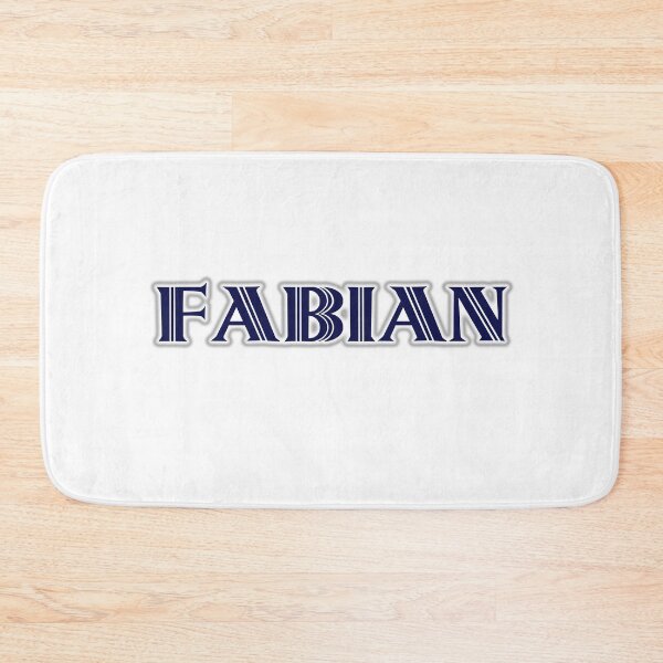 Item preview, FABIAN - Nametag for FABIAN Roman Style in Blue designed and sold by ferretmaes.