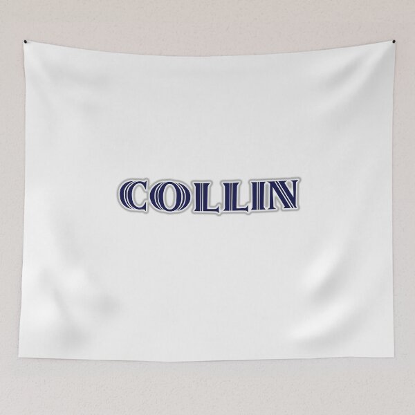 Item preview, COLLIN - Nametag for COLLIN Roman Style in Blue designed and sold by ferretmaes.