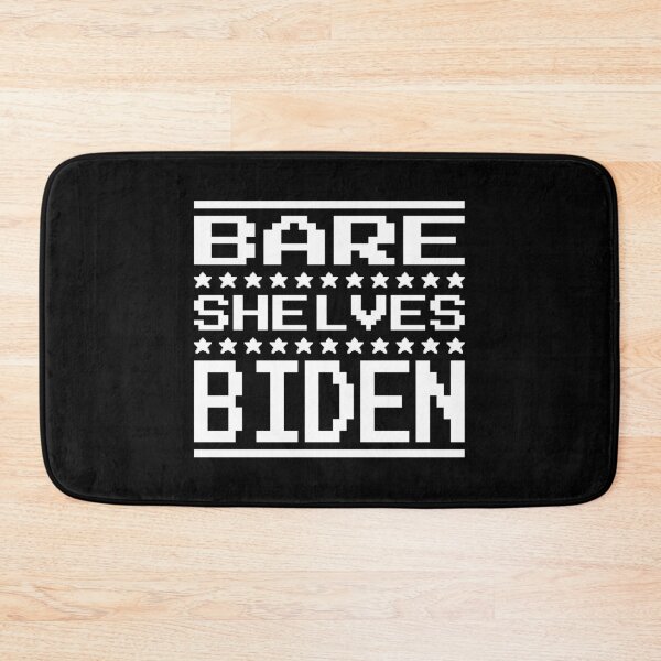 Item preview, pixel art style bare shelves biden designed and sold by ezps.