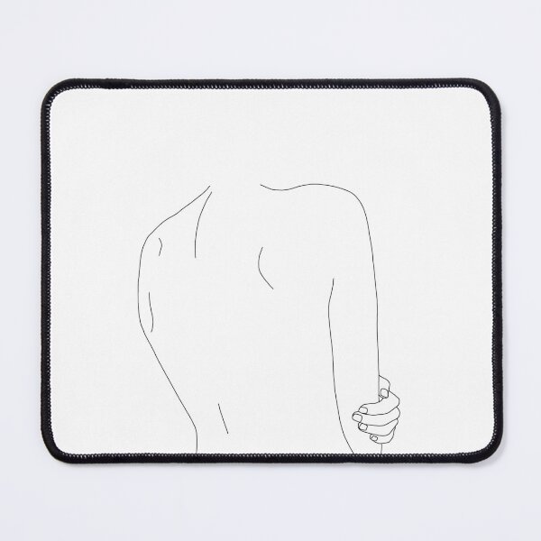 Item preview, Woman's back line drawing - Ada designed and sold by TheColourStudy.