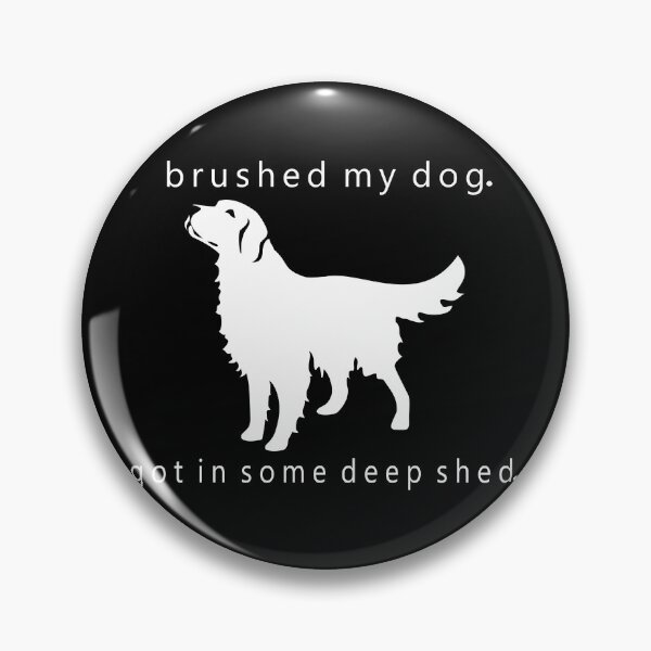 Item preview, Golden Retriever Deep Shed | NickerStickers® on Redbubble designed and sold by NickerStickers.