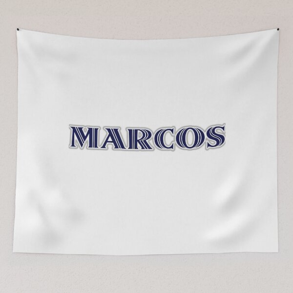 Item preview, MARCOS - Nametag for MARCOS Roman Style in Blue designed and sold by ferretmaes.
